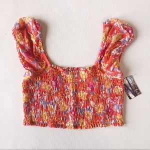 ⛅2@20⛅ kimchi blue tube/cold shoulder crop